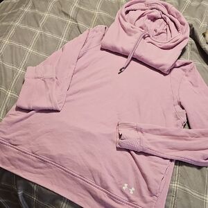 Under Armour Light Pink Pullover Hoodie